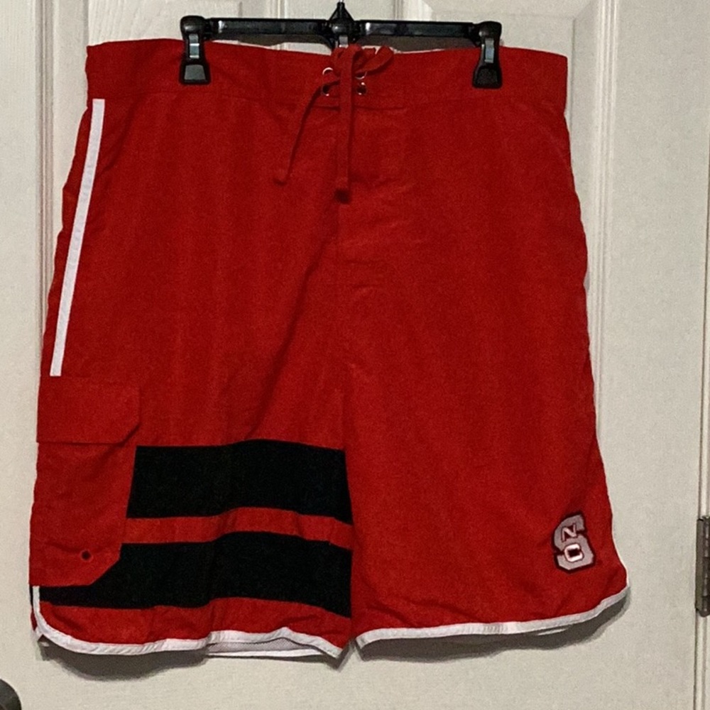Pro Edge NC State Board Shorts Quick-Dry Swimwear